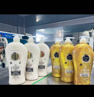 Young Healthy Shower bath